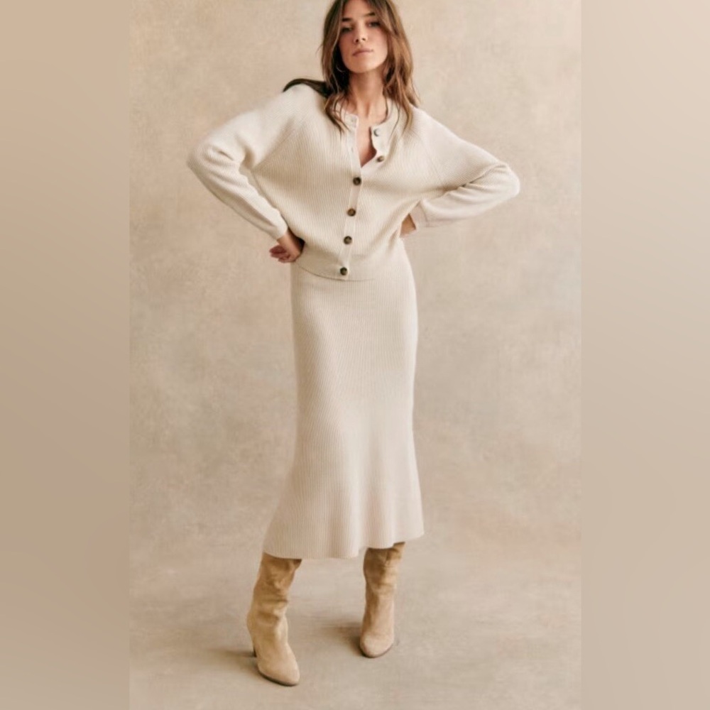 Sezane Naelle Midi Skirt